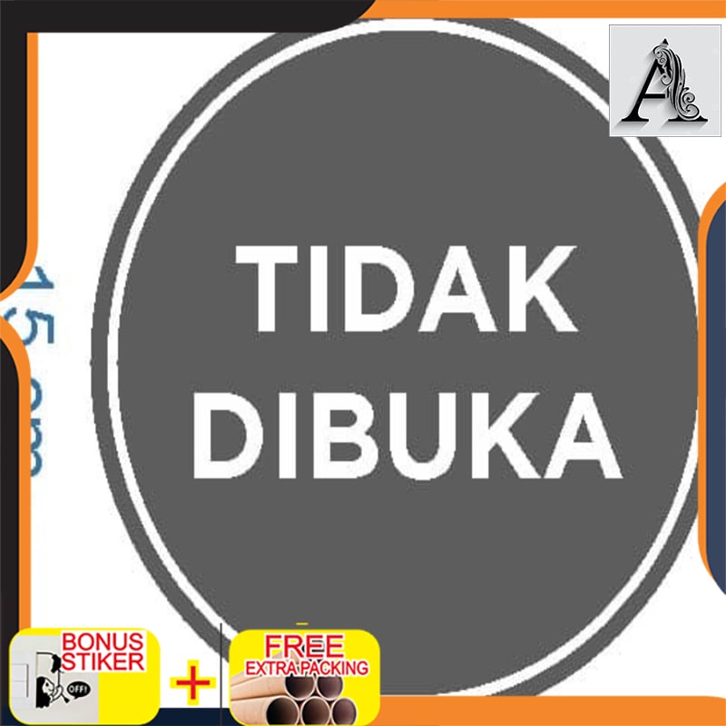 

Grosir Custom sign tidak dibuka