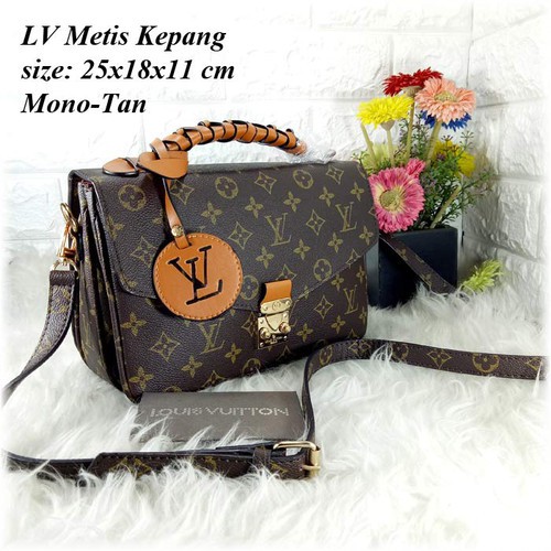 PROMO TAS WANITA TAS SELEMPANG TAS LV METIS KEPANG TAS BATAM IMPORT MURAH FUL