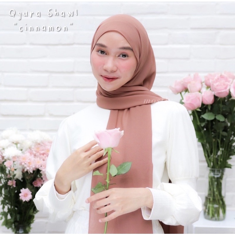 Itsmostly - Qyura Shawl-Cinnamon