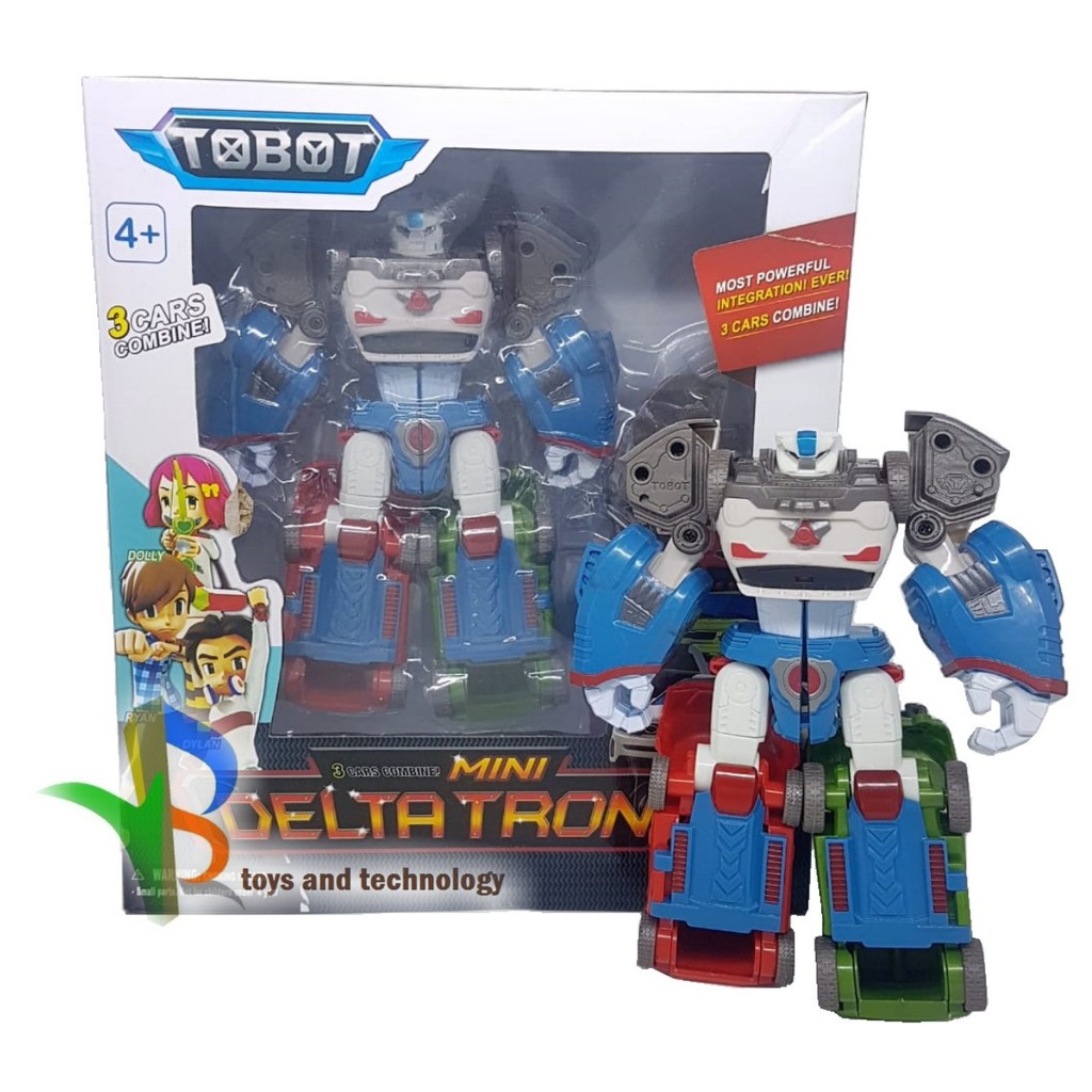 RB 1kg POS Tritan Tobot XYZ Penggabungan 3 Tobot Transformer