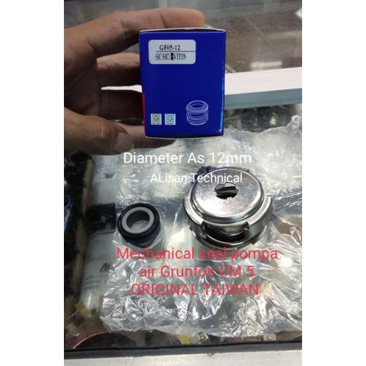 Sil seal mechanical pompa air sirkulasi Grundfos CM 1/3/5 ORIGINAL TAIWAN
