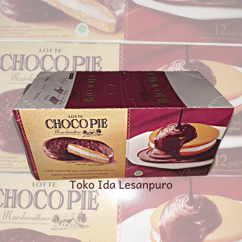 

Chocopie Box 12 pcs | Toko Ida Lesanpuro