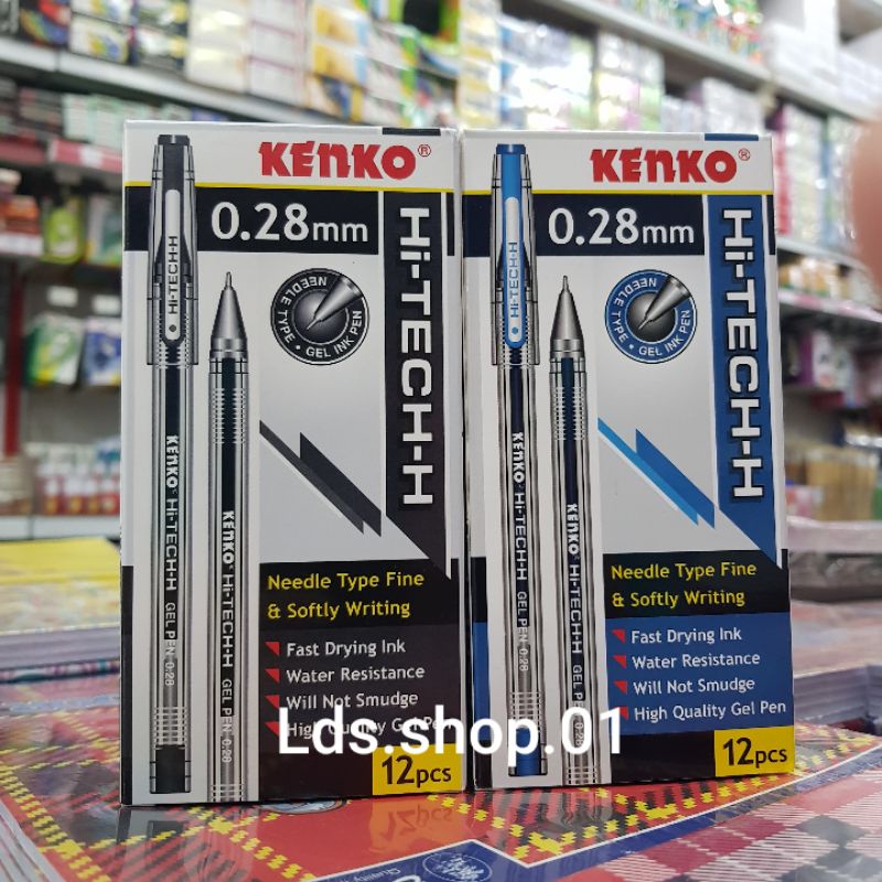 

Pen Hi tech Kenko 0.28 / Pen Hitec Kenko 028 (1 LUSIN)