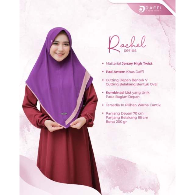 Rachel series Daffi// Rachel Daffi// Bergo Daily
