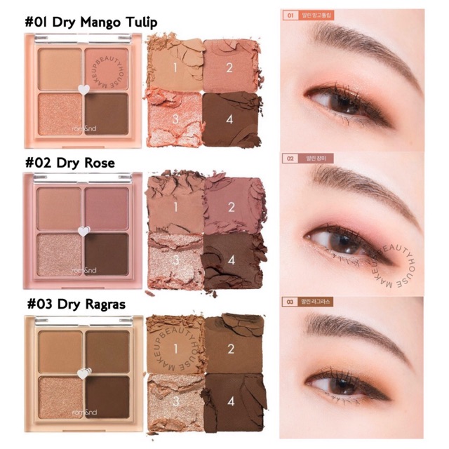 Jual [BPOM] ROM&ND ROMAND Better Than Eyes Eyeshadow Shopee Indonesia