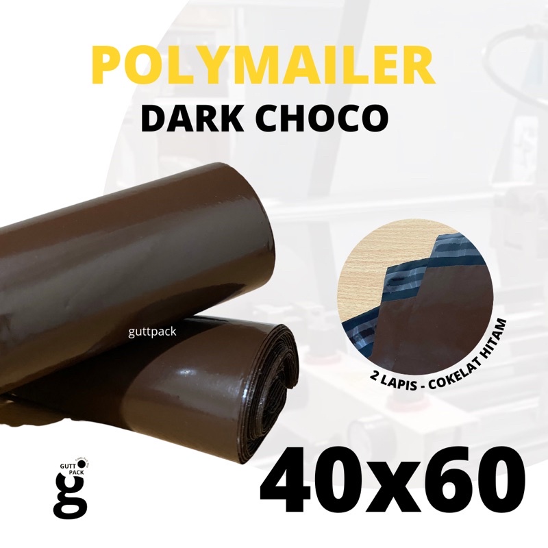 

Plastik Packing Olshop Polymailer Cokelat 40x60CM / PE Glossy