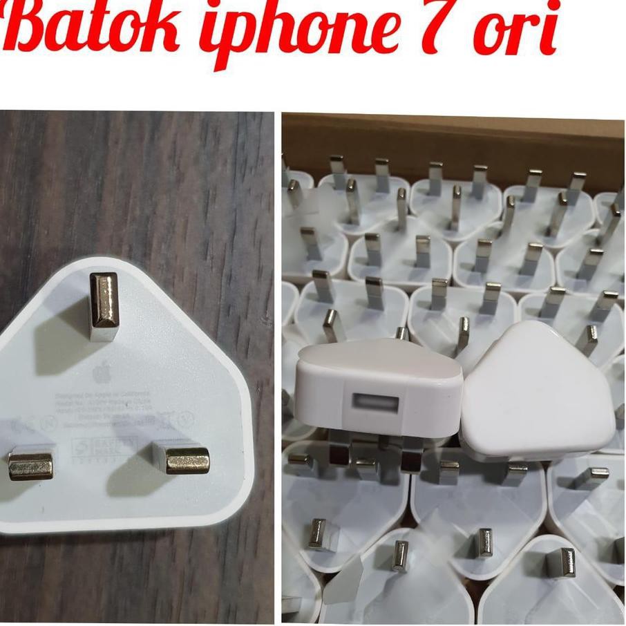 【RPN】 Head Charger Apple Kaki 3 Batok Casan iPad Cabang 3 USB Power Adapter Charger iPhone Kepala Ch