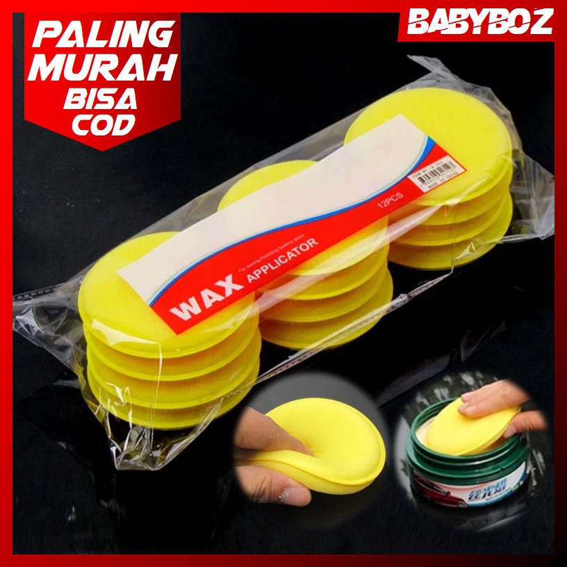 LEEPEE Busa Pad Poles Wax Body Mobil satuan PER 1PCS