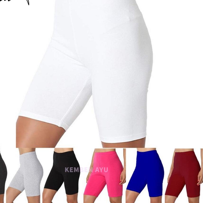 Today Sell⛄ Celana Short Strit Pendek Big Size Wanita Dalaman Jumbo Legging Hot Pants Shot Seamless 