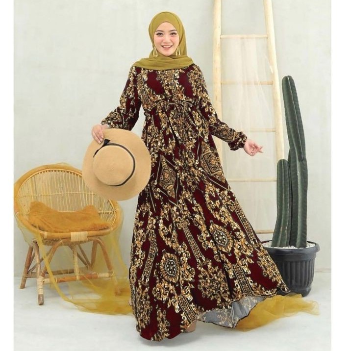 Sultan dress baju gamis pakaian wanita fashion muslim