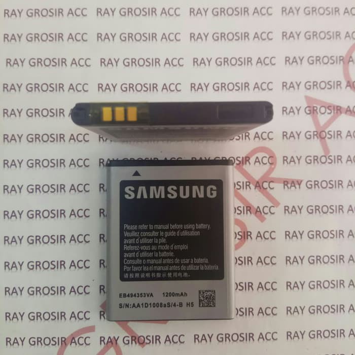 Baterai Original SAMSUNG S5570 / Galaxy Mini S5282 ( EB494353VA )