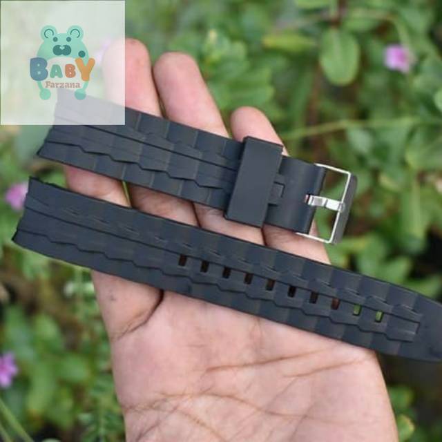 TALI JAM CASIO EDIFACE EF-550 EF500/RUBBER STRAP TALI JAM TANGAN CASIO EDIFACE EF550