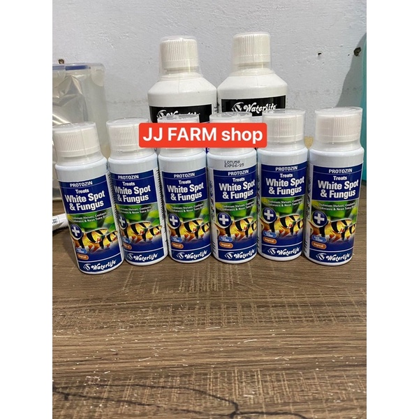 PROTOZIN waterlife 100ml & 500ml obat ikan white spot gatal velvet fungus ikan luka dll