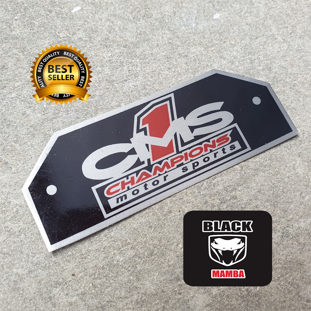 EMBLEM KNALPOT RACING MERK CMS GEN3