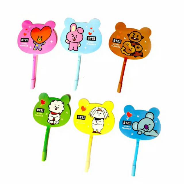 Pulpen bt21 / pulpen kipas b21 / pena kipas bt21