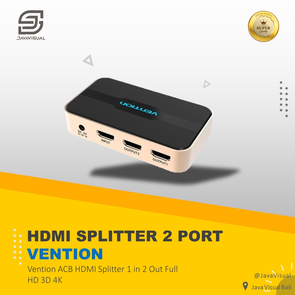 [JaVis] HDMI SPLITTER 2 PORT VENTION