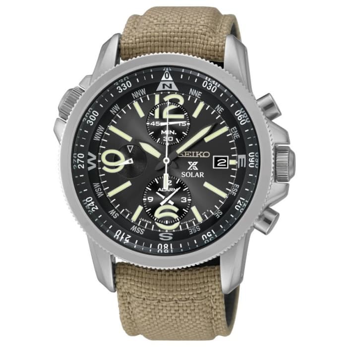 Seiko SSC293P1 Prospex Solar Military Chronograph