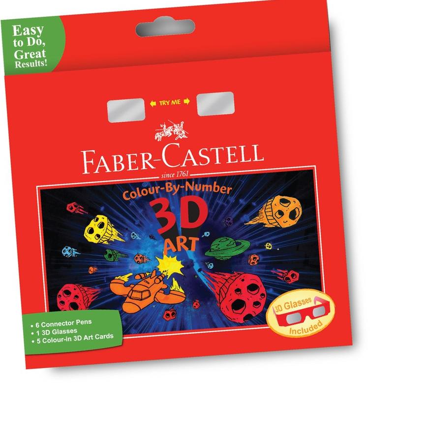 

10.10 Flash Sale Faber-Castell Color By Number 3D Art