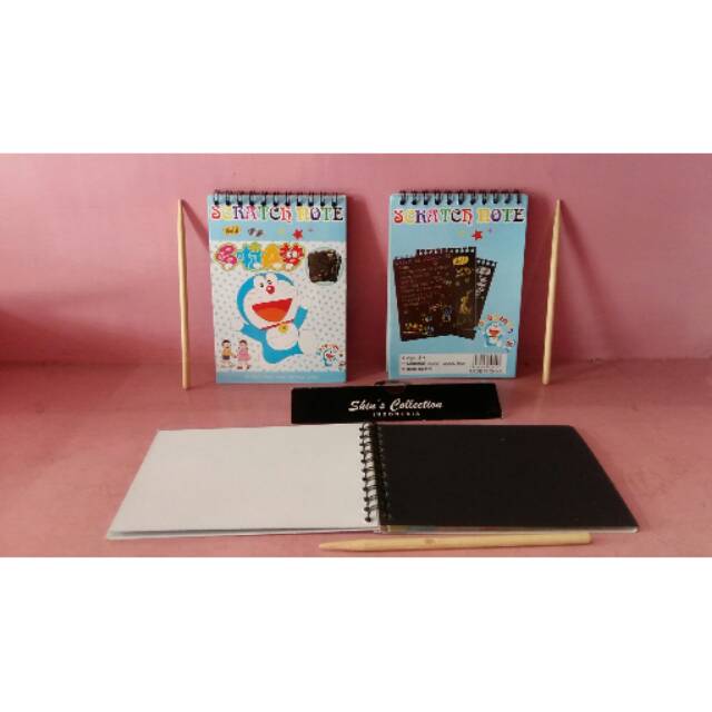 

Scratch note book Doraemon (note book ajaib)