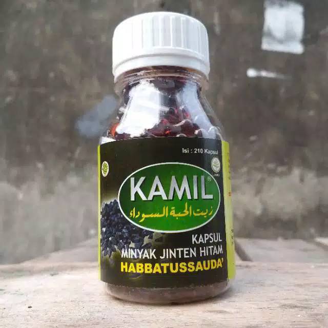 kamil kapsul/habbatus sauda' kamil/jinten hitam/minyak jintan hitam