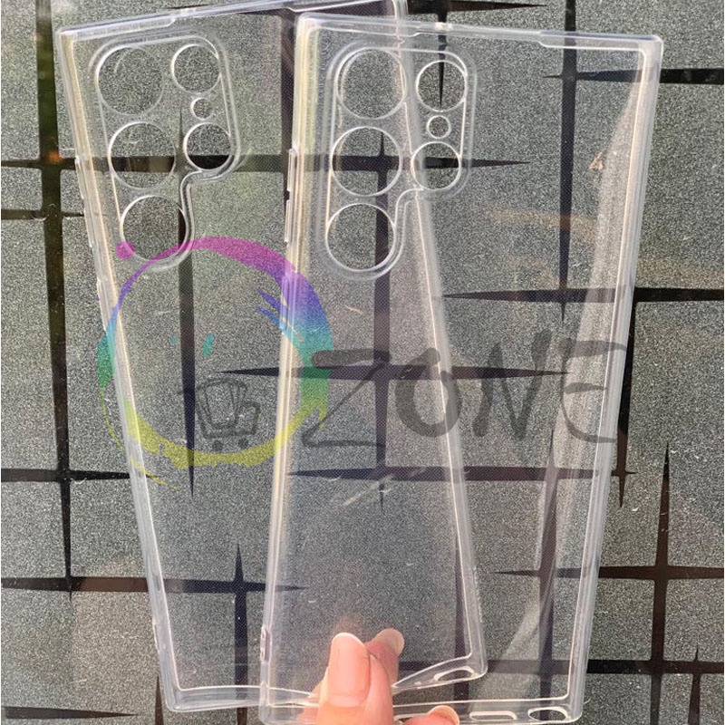 SOFTCASE TRANSPARAN SAMSUNG S22 ULTRA PREMIUM CLEAR SOFT CASE