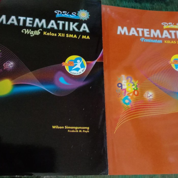 

❤BISA COD❤ BUKU PKS MATEMATIKA KELAS 12 WAJIB DAN PEMINATAN
