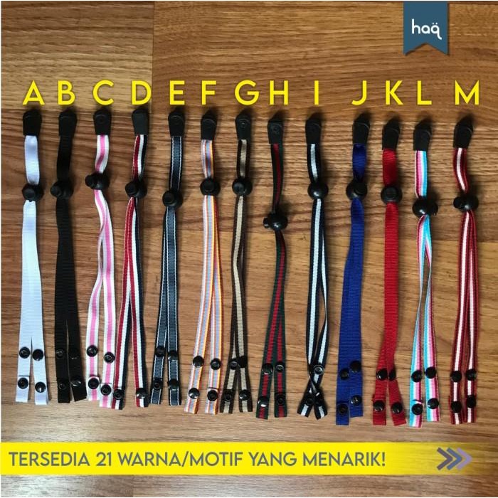 Tali Pengait Masker Hijab / Tali Penyambung Masker