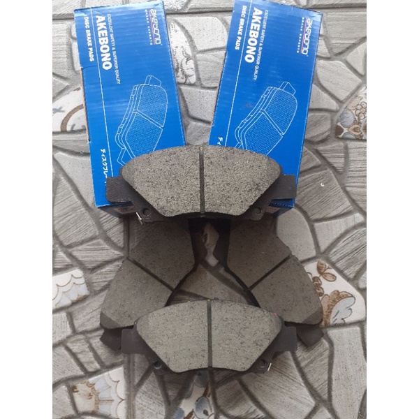 Brakepad/Kampas rem depan Mobilio/New Jazz/New City Original Akebono