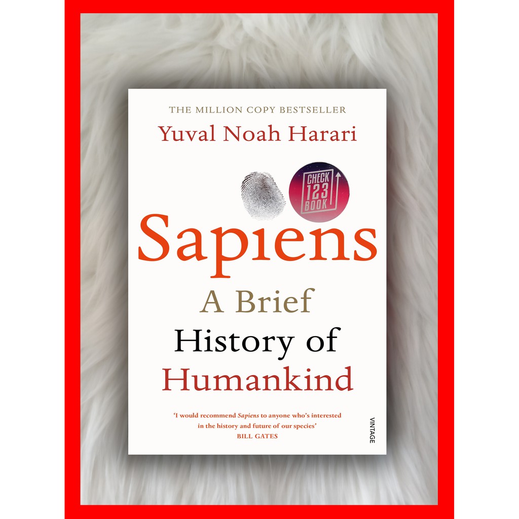 Jual HardCover Sapiens: A Brief History Of Humankind By Yuval Noah ...