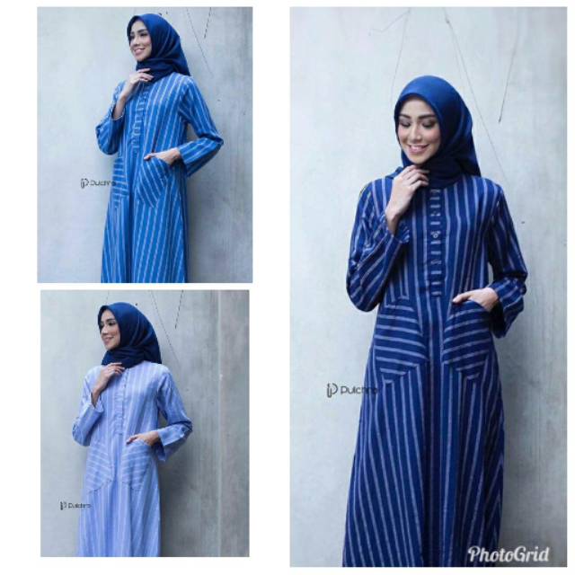 Pinstripes Dress Pulchra