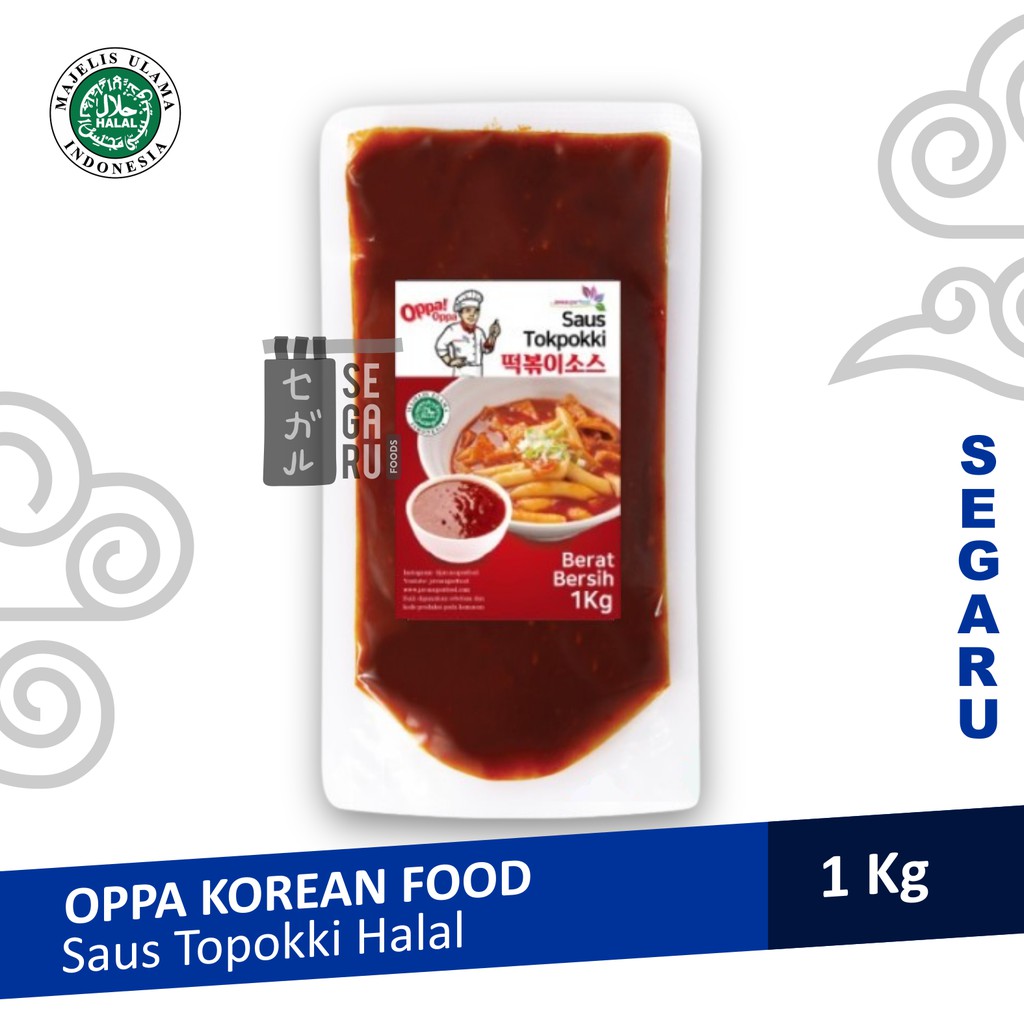 Bumbu Saus Topokki Tokpoki Tteokbokki Tokpokki Odeng OPPA Halal 1Kg