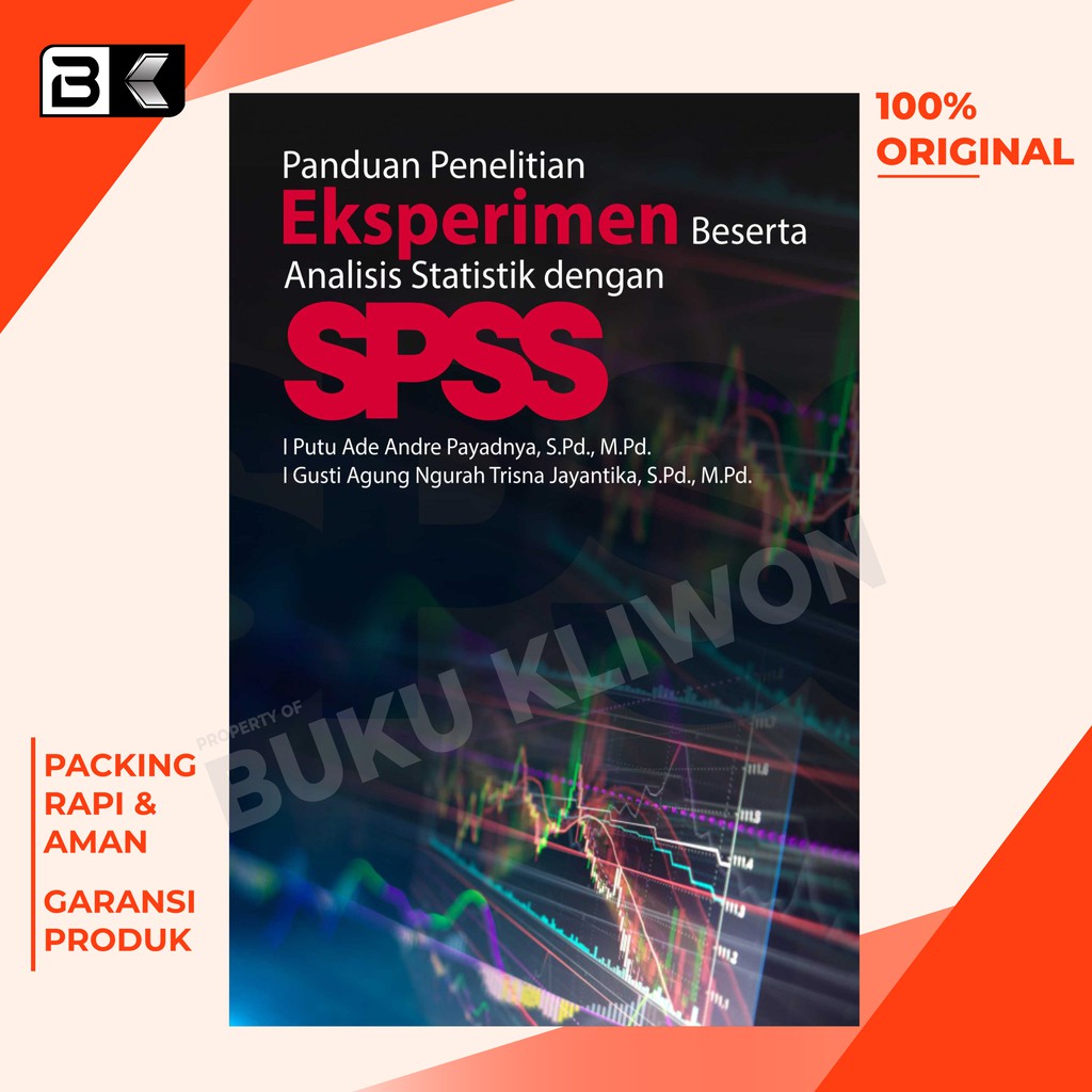 Jual Buku Panduan Penelitian Eksperimen Beserta Analisis Statistik