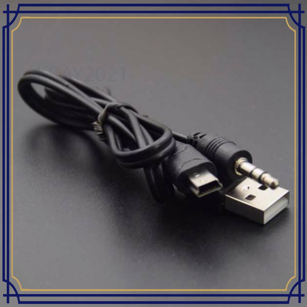 Kabel Mini USB ke USB + AUX 3.5mm Audio Cabl - CB233