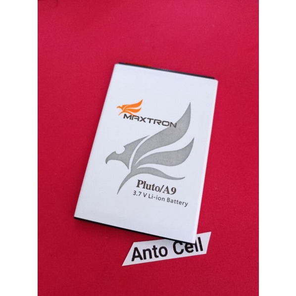 Baterai batre Maxtron Pluto A9 / S9 XT / S8 galaxy /S8 Full view Panjang 8,8 cm Lebar 6 cm original 