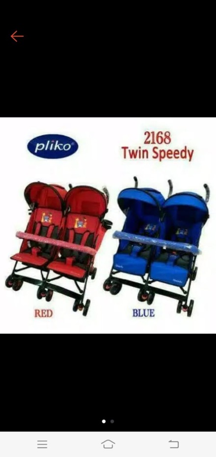 Stroller Kembar 2 Bekas Second Shopee Indonesia