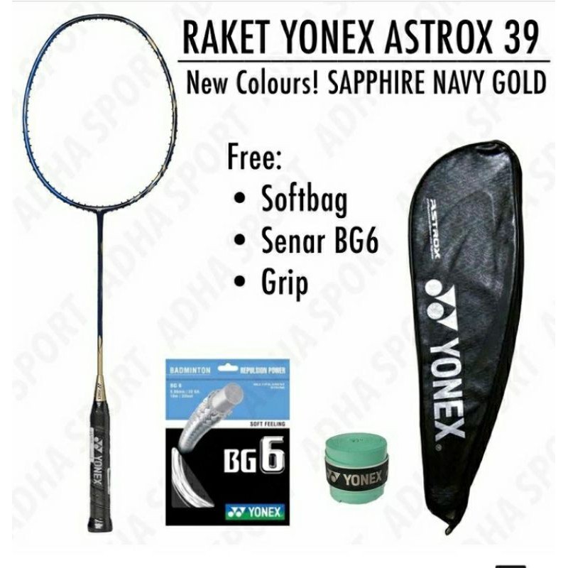 RAKET BADMINTON YONEX ASTROX 39 ORIGINAL BULUTANGKIS