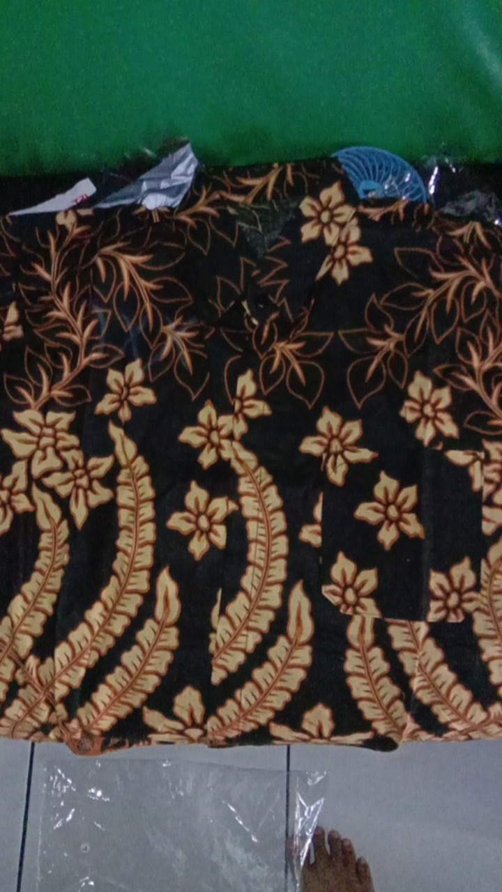 Maura Couple - Sania Ruffle Batik Couple Ori Ndoro Jowi Dnt Garansi