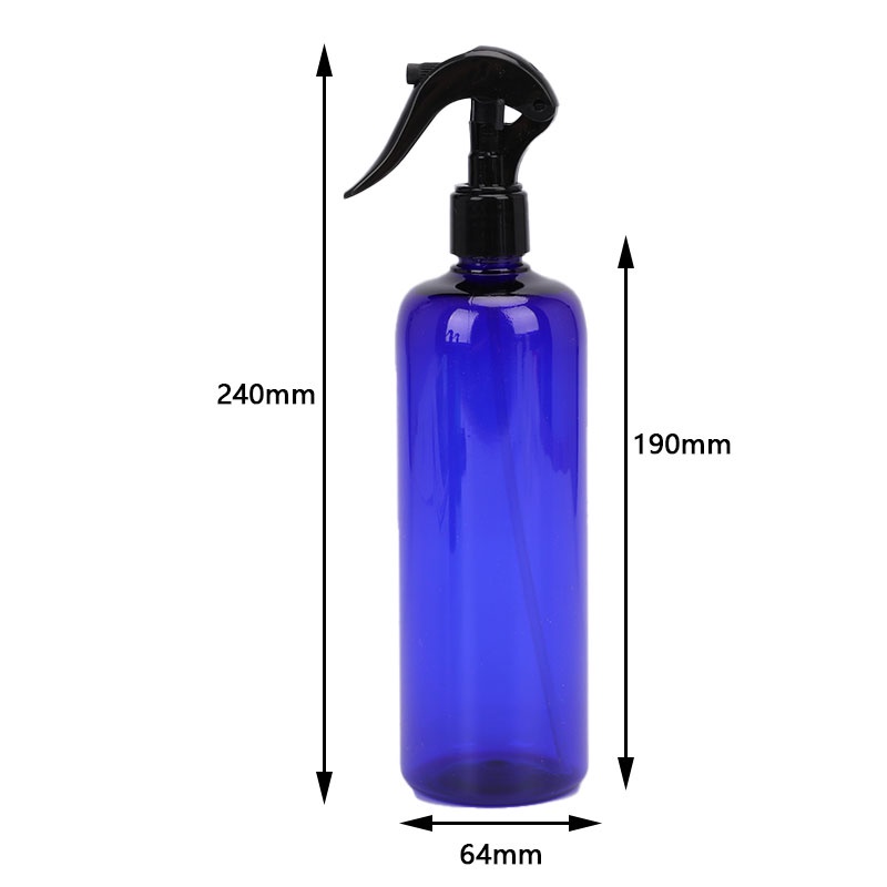 1pc Botol Semprot Kosong Isi Ulang Bahan Plastik Warna-Warni 500ml