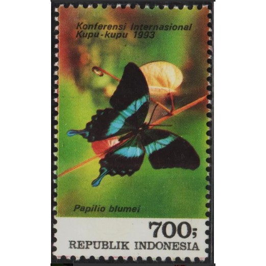 

Perangko Filateli M55 Indonesia MNH 1v 1993 International Butterfly Confrence