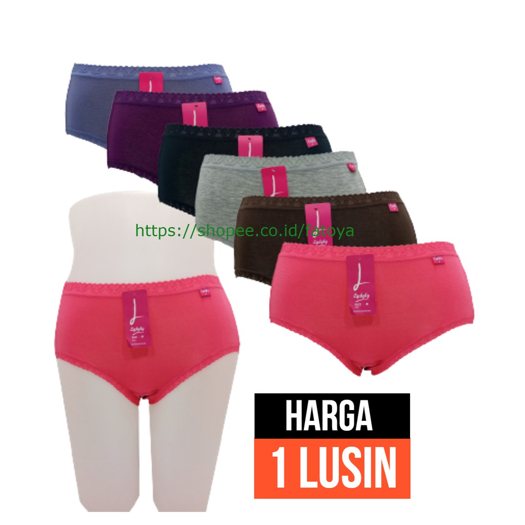 LYDYLY CD CELANA DALAM RENDA MAXI L005 Lusin