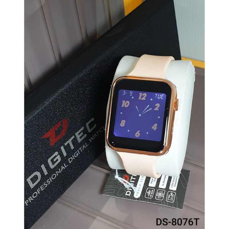 SEMAKIN PINTAR 0DIGITEC DS 8076 / DS-8076 / DS8076 DG Touch Screen Watch Jam Tangan ORIGINAL