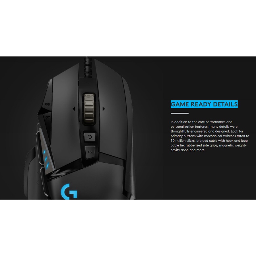 Mouse Logitech G502 Gaming Mouse Proteus Hero