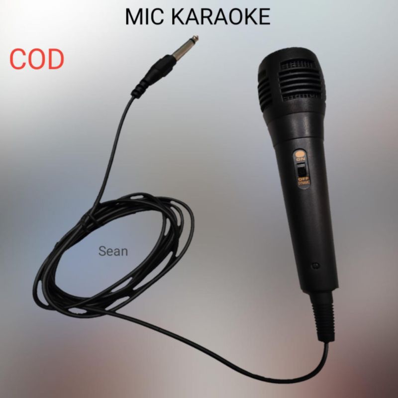 Mic Karaoke Microphone Kabel Mikrohone Mik karaoke