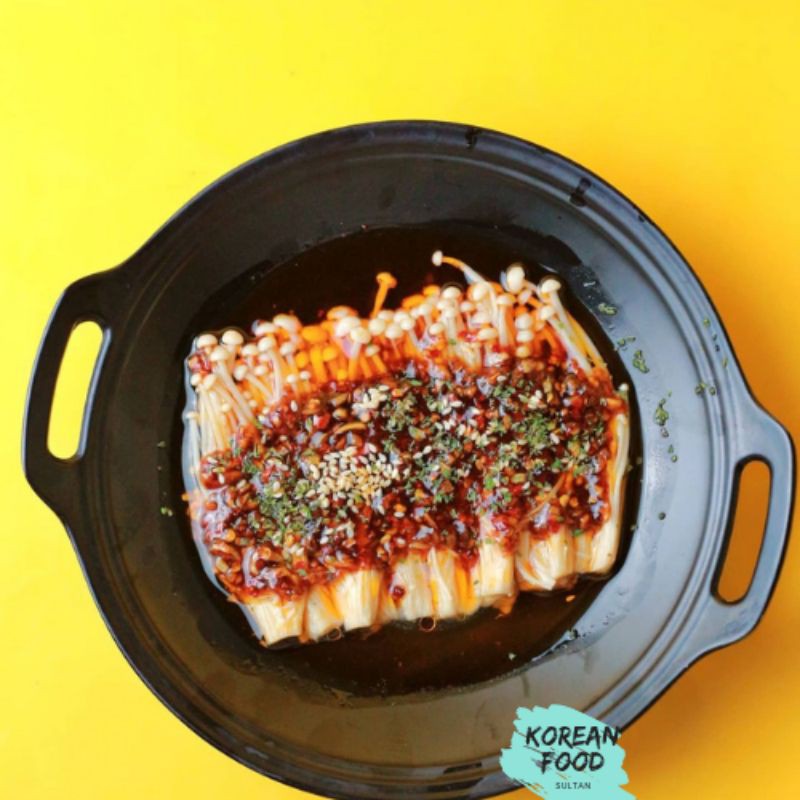 

beef enoki