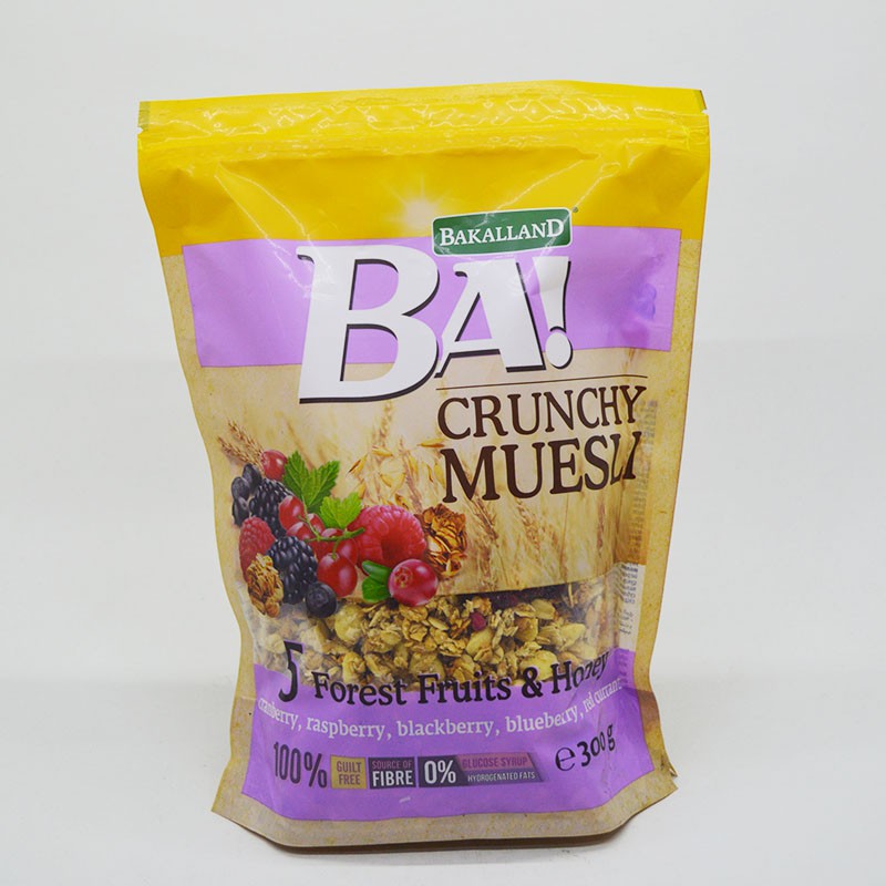 

BAKALLANG BAI MUSLI CHRUPIACE 5 FOREST FRUIT 300 G