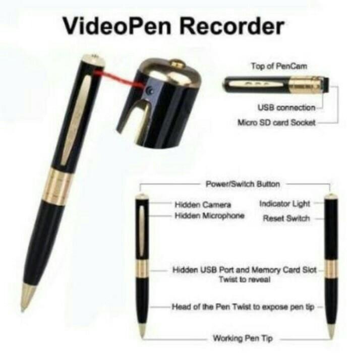 Camera Pen / Kamera Bulpen / Spy Camera