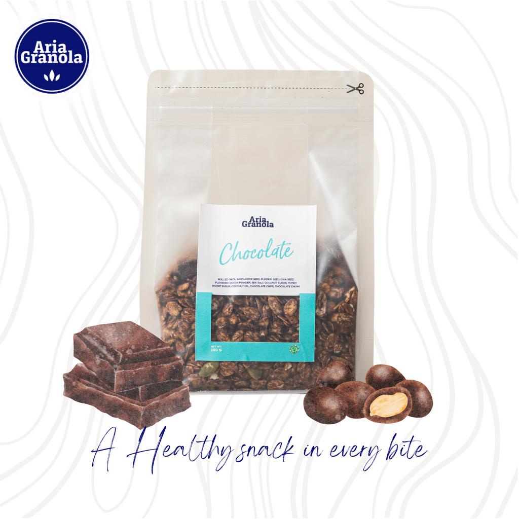 

Chocolate Granola 250gr Aria Granola Healthy Snack