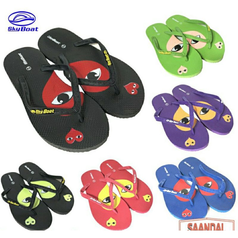 SANDAL JEPIT TANGGUNG ANAK SKY BOAT MATA HATI