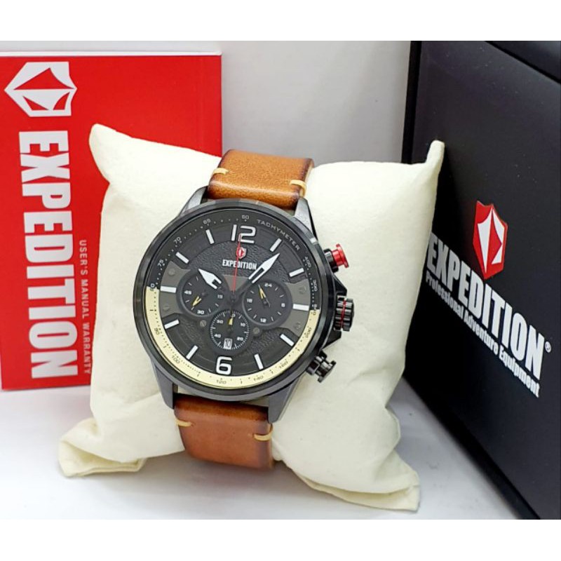 JAM TANGAN EXPEDITION 6796 KULIT ORIGINAL