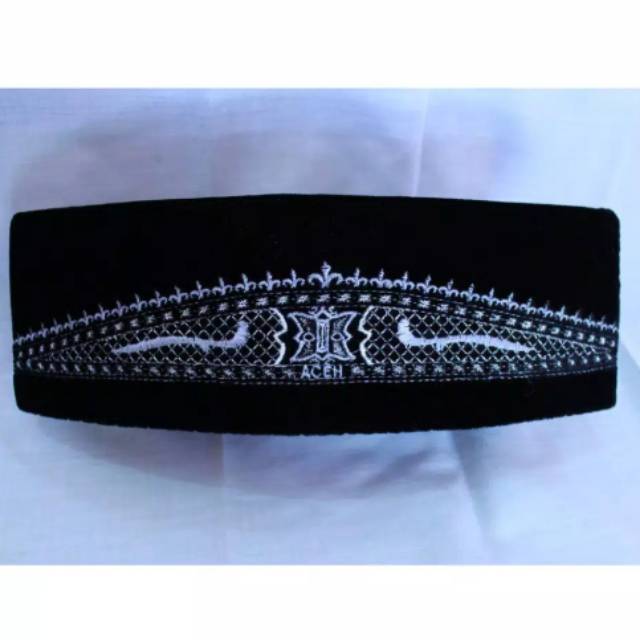 PECI ACEH RENCONG PINTU ACEH PUTIH/ SONGKOK ACEH BORDIR